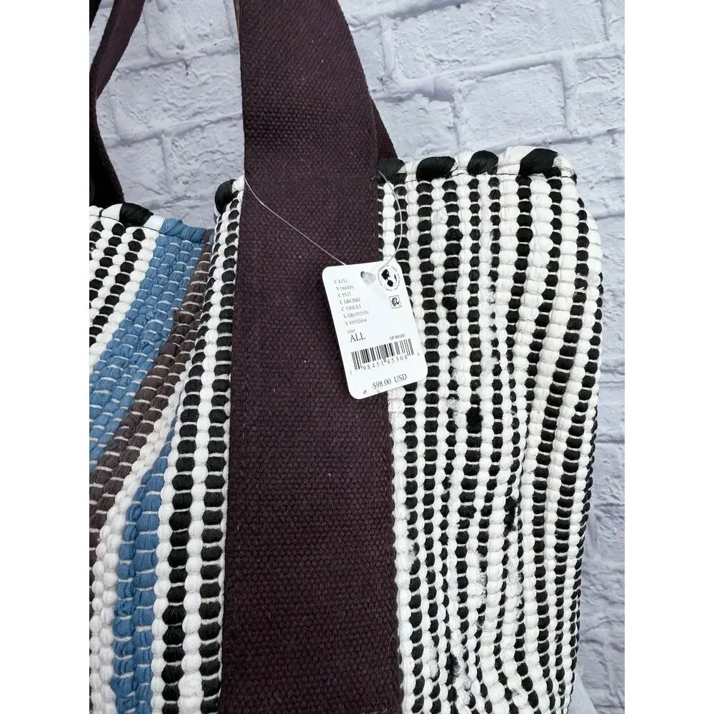 FREE PEOPLE Driftwood Rug Tote Bag NWT